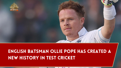 Ollie Pope has created a new history