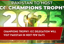 ICC Trophy will visit Pakistan next few days