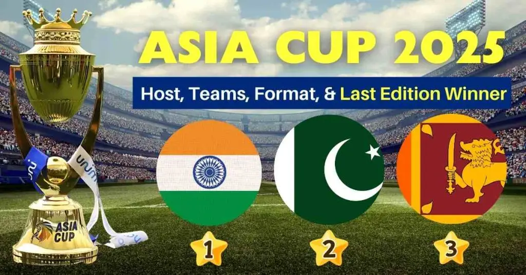 Asia Cup 2025 teams groups
