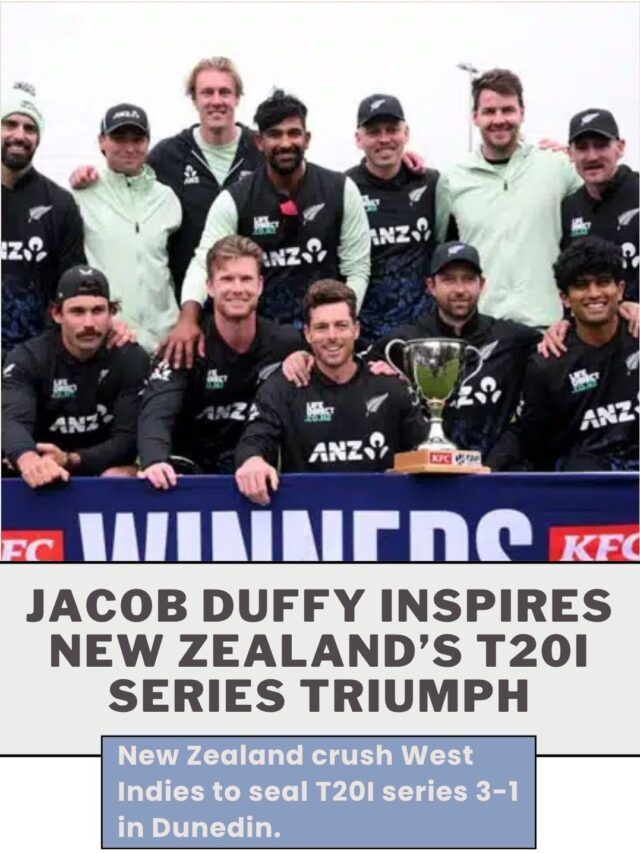 Jacob Duffy Inspires New Zealand’s T20I Series Triumph
