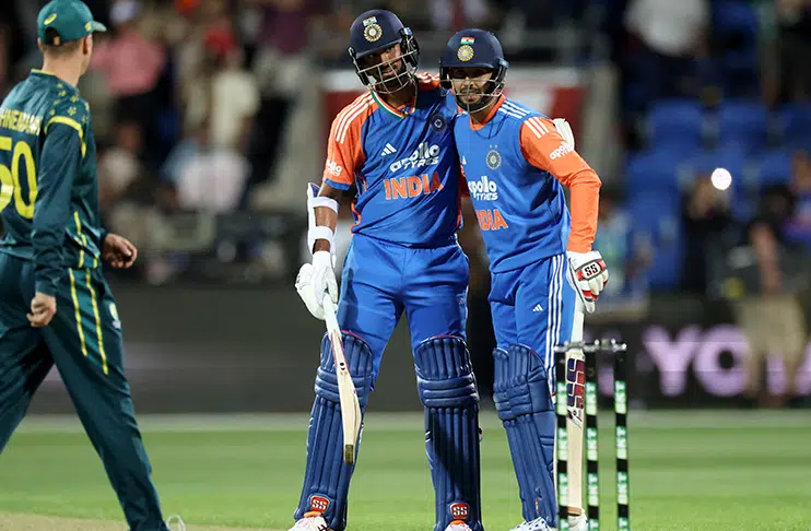 Arshdeep, Washington Shine as India Beat Australia to Level T20I Series india vs australia t20i series washington arshdeep star
