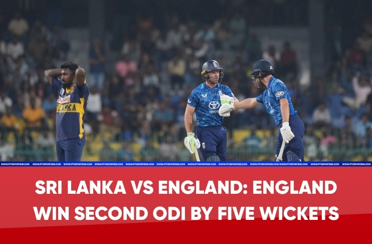England win second ODI by five wickets, making Tuesday’s final game a series decider sri lanka vs england england win odi by 5 wickets