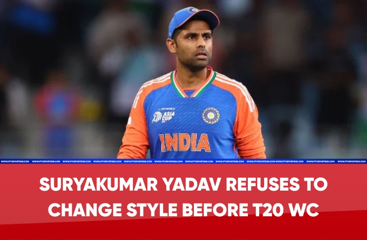 Suryakumar Yadav Refuses to Change Style Before T20 WC suryakumar yadav batting style form t20 world cup 2026