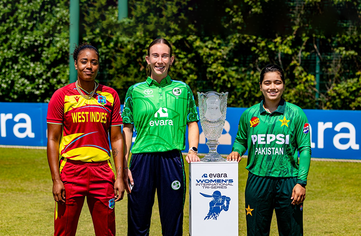 Pakistan, Ireland, and West Indies tri-series trophy revealed Pakistan, Ireland, and West Indies tri-series trophy revealed