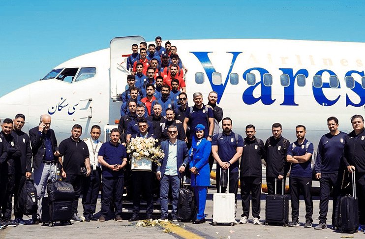 Iran national football squad arrives in Turkey for the FIFA World Cup Iran national football squad arrives in Turkey for the FIFA World Cup