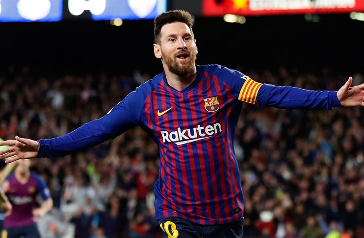 Messi reacts after Barcelona seal La Liga title with win over Real Madrid