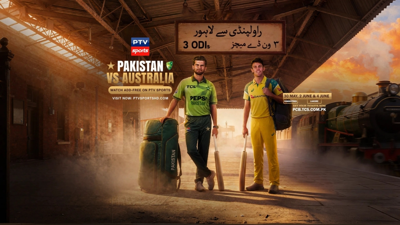 PTV Sports pakistan vs australia odi series 2026