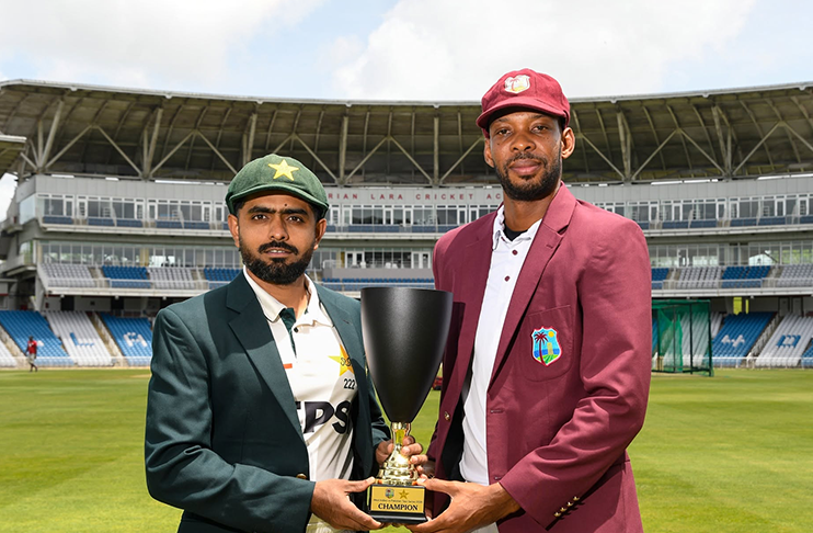 West Indies vs Pakistan Test series trophy unveiled West Indies vs Pakistan Test series trophy unveiled