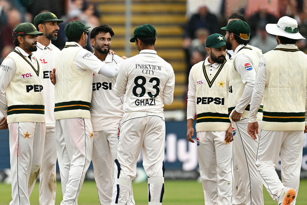 Pakistan cricket team during the England Test series