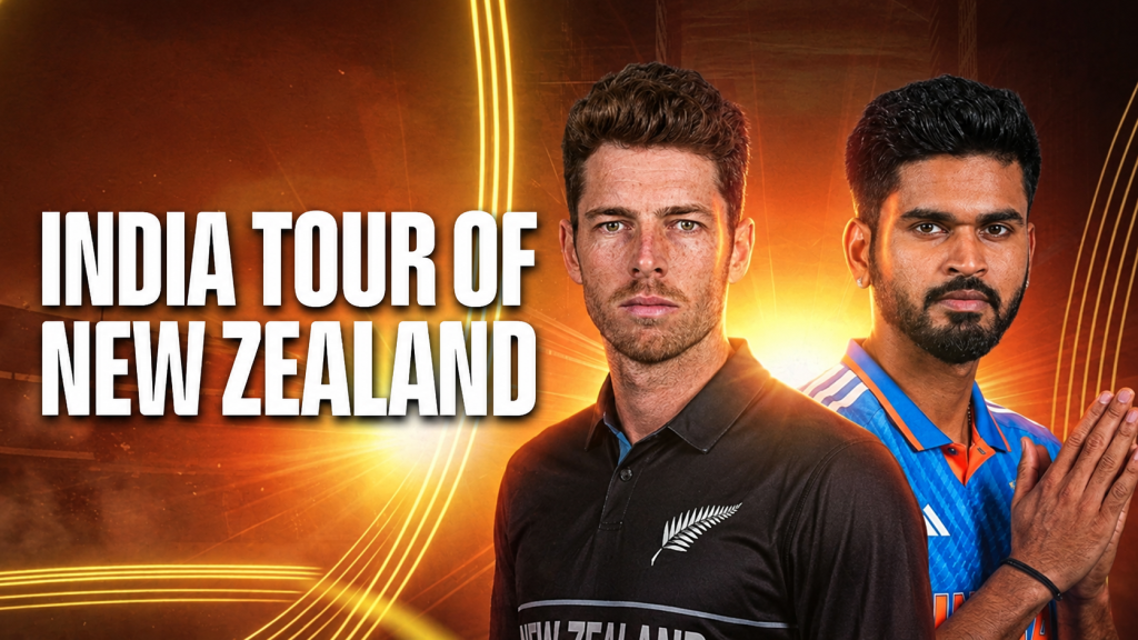India Tour of New Zealand 2026