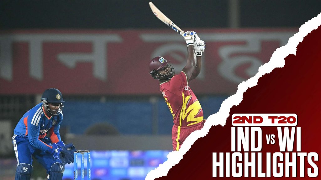 India vs West indies - 2nd T20 - Highlights