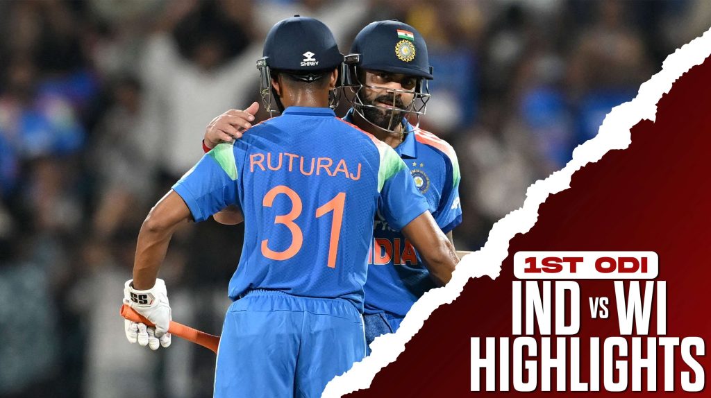 India vs West indies - 3rd ODI - Highlights