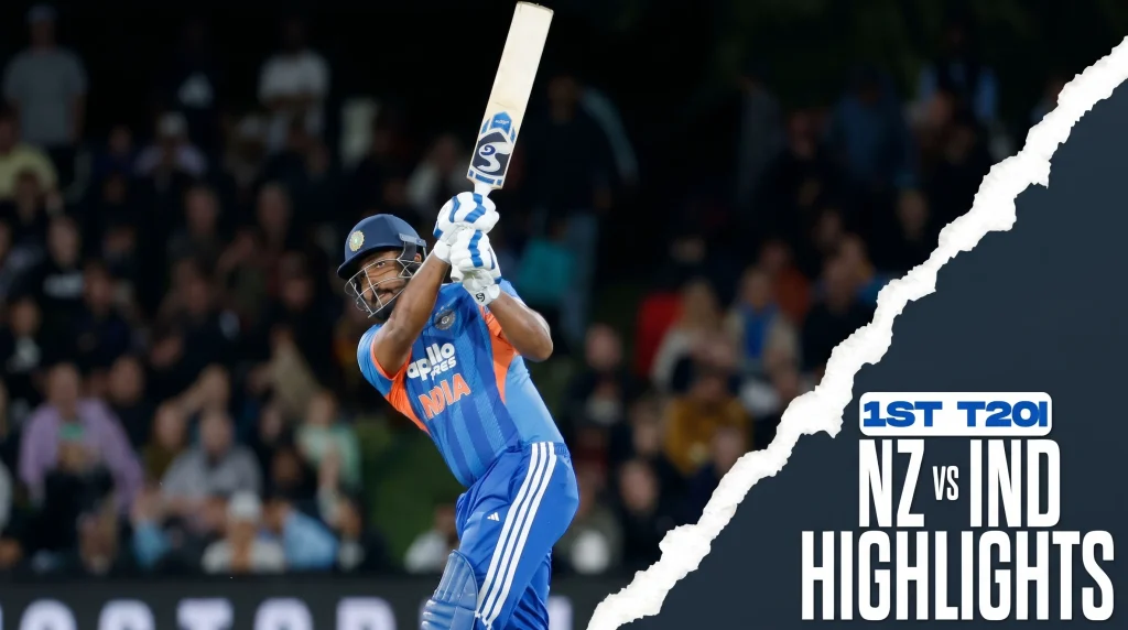 New Zealand vs India - 1st T20I - Highlights